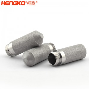 廠家生產(chǎn)0.2-90μm溫濕度傳感器不銹鋼探頭外殼防水防塵耐腐蝕，多種型號可定制