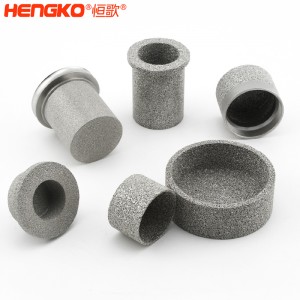 定制0.2-90um粉末燒結(jié)不銹鋼濾筒結(jié)構(gòu)穩(wěn)定抗沖擊，用于化工食品水處理
