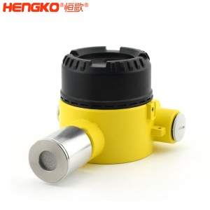數(shù)顯316L不銹鋼氣體傳感器外殼防水防塵壁掛式工業(yè)氣體傳感器，用于天然氣廠