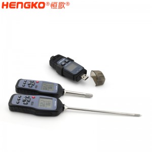 恒歌定制HG970手持式溫濕度標(biāo)準(zhǔn)器_用于無塵車間、儲(chǔ)存?zhèn)}庫溫濕度測(cè)量抽檢