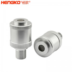 恒歌定制0.2-90微米不銹鋼氣體傳感器外殼IP65級(jí)防水耐腐蝕耐高溫防塵防爆