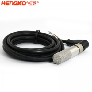RHT系列高濕度雙防水土壤溫濕度傳感器探頭高靈敏高精度，用于溫室花園測量