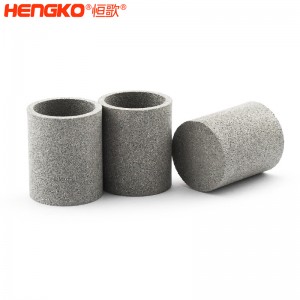 廠家生產(chǎn)多尺寸不銹鋼粉末燒結(jié)濾筒，堅固耐用壽命長用于流量控制和均布