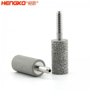 廠家定制316L粉末燒結(jié)不銹鋼過濾器曝氣頭，高強(qiáng)度耐腐蝕水族專用氣泡石