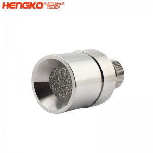 恒歌定制孔徑0.2-120μm不銹鋼氣體傳感器防爆外殼，耐腐蝕防水金屬過濾器
