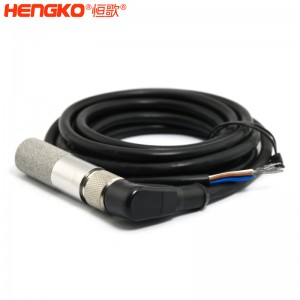 RHT系列高濕度雙防水土壤溫濕度傳感器探頭高靈敏高精度，用于溫室花園測量